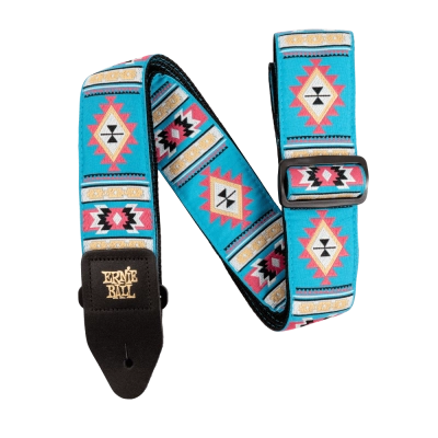 Bracelet Ernie Ball - Jacquard bleu Sedona