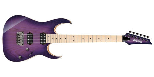 Ibanez - Guitare électrique RG652AHMFX RG Prestige avec étui - Royal Plum Burst