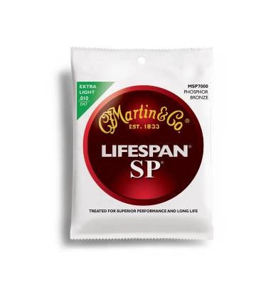 Martin - Cordes acoustiques en bronze phosphoreux 92/8, tirant 10-47