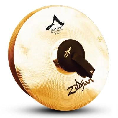 Zildjian - Paire de disques médiums lourds Stadium Series - 18 pouces