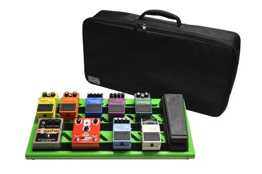 Gator - Grand pédalier en aluminium avec sac de transport - Vert