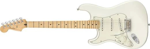 Fender - Player Stratocaster pour gaucher en érable - Blanc polaire