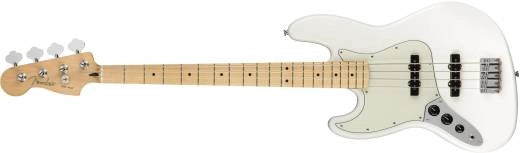 Fender - Player Jazz Bass pour gaucher en érable - Blanc polaire