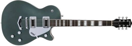 Guitares Gretsch - Guitare électro-acoustique Jet BT G5220 Single Cut avec queue en V, touche en noyer noir - Gris jade métallisé