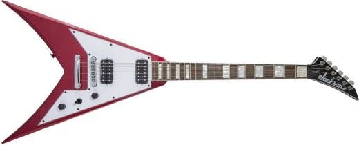 Jackson Guitars - Série X Signature Scott Ian King V KVXT, touche en laurier - Rouge pomme d'amour