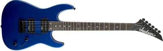 Jackson Guitars - Série JS Dinky JS12, touche amarante - Bleu métallisé