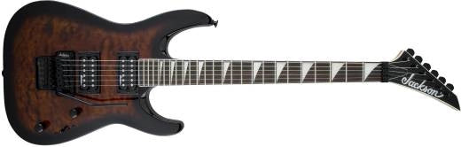 Jackson Guitars - Série JS Dinky Arch Top JS32Q DKA, touche amarante - Dark Sunburst