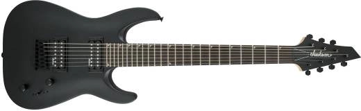 Jackson Guitars - Série JS Dinky Arch Top JS22-7 DKA HT, touche amarante - Noir satiné