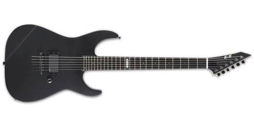 ESP Guitars - Guitare électrique E-II MI à manche traversant - Noir satiné