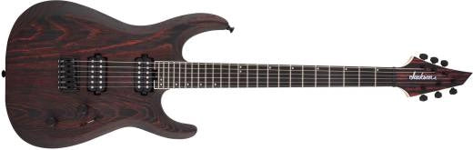 Jackson Guitars - Pro Series Dinky DK2 Modern Ash HT6, touche en ébène - Baked Red