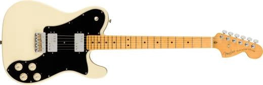 Fender - American Professional II Telecaster Deluxe, Maple Fingerboard - Olympic White