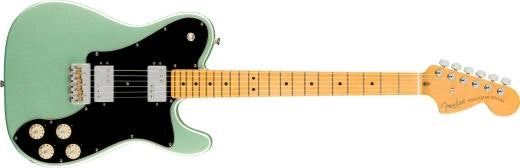 Fender - American Professional II Telecaster Deluxe, touche en érable - Mystic Surf Green