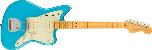 Fender - American Professional II Jazzmaster, touche en érable - Miami Blue