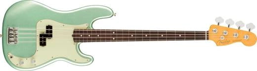 Fender - American Professional II Precision Bass, touche en palissandre - Mystic Surf Green
