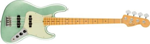 Fender - American Professional II Jazz Bass, touche en érable - Mystic Surf Green
