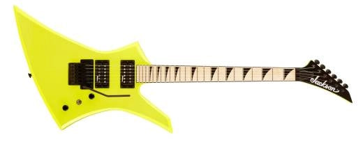 Jackson Guitars - Série X Kelly KEXM, touche en érable - Jaune fluo
