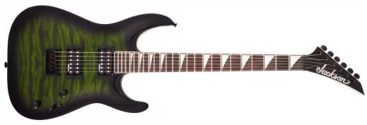 Jackson Guitars - Série JS Dinky Arch Top JS32Q DKA HT, touche amarante - Vert transparent