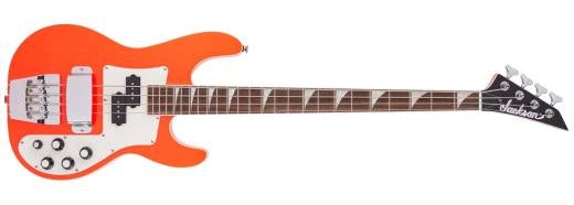 Jackson Guitars - Basse de concert série X CBXNT DX IV, touche en laurier - Rouge fusée