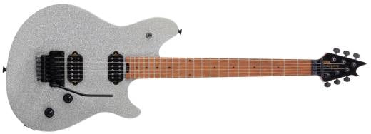 EVH - Wolfgang Standard, touche en érable cuit - Silver Sparkle