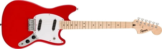 Squier - Sonic Mustang, touche en érable - Torino Red