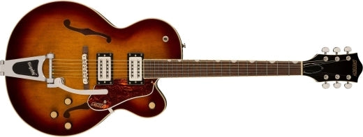 Guitares Gretsch - Guitare G2420T Streamliner Hollow Body avec Bigsby, touche en laurier - Micros BroadTron BT-3S - Havana Burst