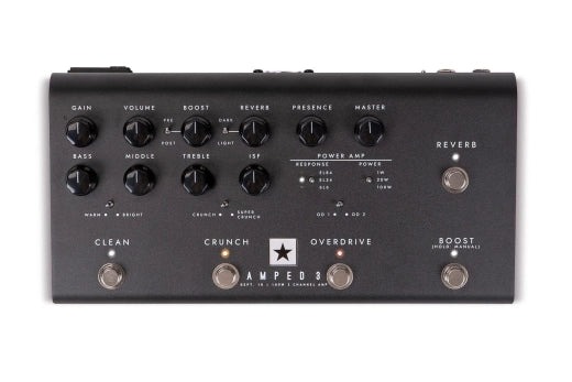 Blackstar Amplification - Dept. 10 AMPED 3 100W High Gain, Multi-Channel Pedal Amp