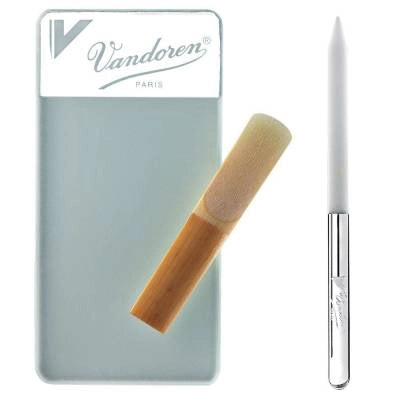 Vandoren - Outil de resurfaçage des anches en verre et baguette à anches