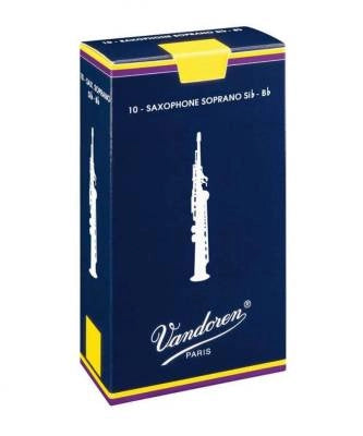 Vandoren - Anches traditionnelles pour saxophone soprano (10/boîte) - 3