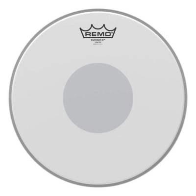 Remo - Emperor X Coated Snare Drumhead - Bottom Black Dot, 12