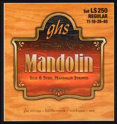 Cordes GHS - Cordes de mandoline en soie et acier - Standard