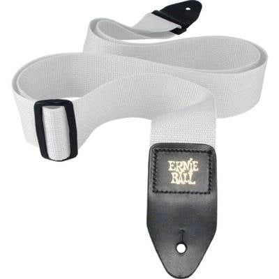 Sangle de guitare Ernie Ball - Polypro - Blanche