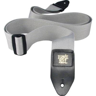 Sangle de guitare Ernie Ball en polypropylène gris
