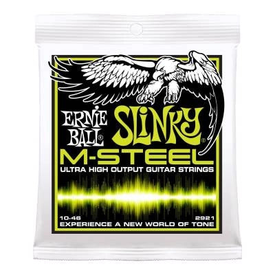 Cordes de guitare Ernie Ball M-Steel Slinky - Standard .010-.046