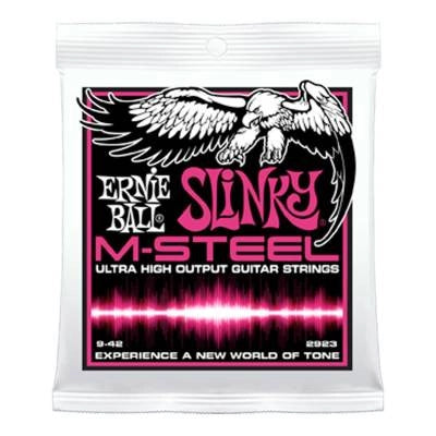 Cordes de guitare Ernie Ball M-Steel Slinky - Super .009-.042