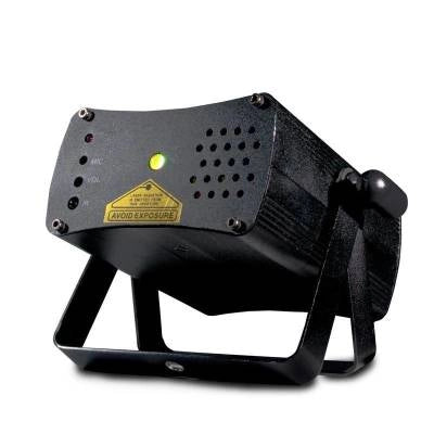 American DJ - Red & Green Laser Effect IR - 30MW Green / 80mW Red (9W)