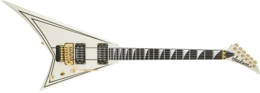 Jackson Guitars - Pro Rhoads RR3, touche en ébène - Ivoire avec rayures noires