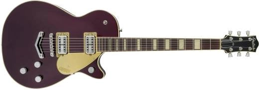 Guitares Gretsch - G6228 Players Edition Jet BT avec queue en V, touche en palissandre - Cerisier foncé métallisé