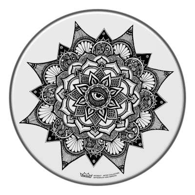 Peau de batterie Remo - Collection ARTBEAT Artist - Aric Improta, Dilate 14