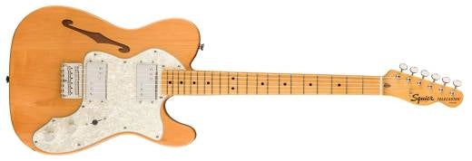 Squier - Classic Vibe 70s Telecaster Thinline, touche en érable - Naturel
