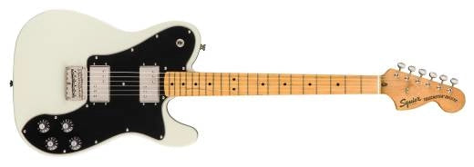 Squier - Classic Vibe 70s Telecaster Deluxe, touche en érable - Blanc olympique