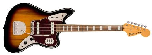 Jaguar® Classic Vibe '70s, touche en laurier - Sunburst 3 tons