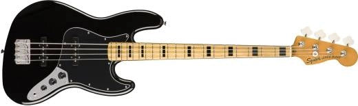 Squier - Classic Vibe 70s Jazz Bass, touche en érable - Noir