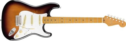 Fender - Stratocaster Vintera 50s modifiée, manche en érable avec housse - Sunburst 2 tons