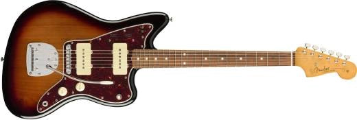 Fender - Vintera 60s Jazzmaster Modified, touche en pau ferro avec housse - Sunburst 3 tons