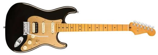 Fender - American Ultra Stratocaster HSS, touche en érable - Texas Tea