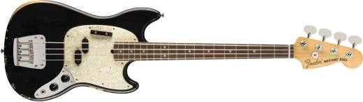 Fender - Basse Mustang JMJ Signature avec touche en palissandre - Noir