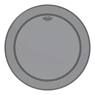 Peau de grosse caisse Remo - Powerstroke P3 Colortone - Smoke - 16