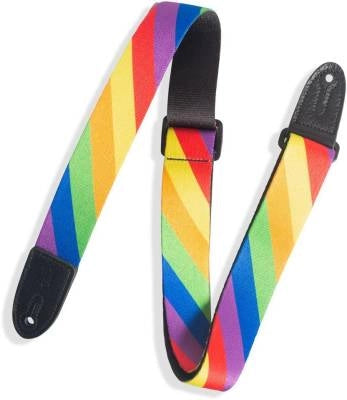 Levys - 1.5 Childrens Guitar Strap - Rainbow