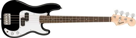 Squier - Mini P Bass, touche en laurier - Noir
