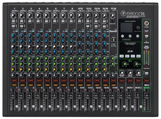 Mackie - Onyx16 Console de mixage analogique 16 canaux avec USB